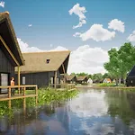 Holiday Home In The Kidskwartier, On A Holiday Park, Beach At 1 2 Km